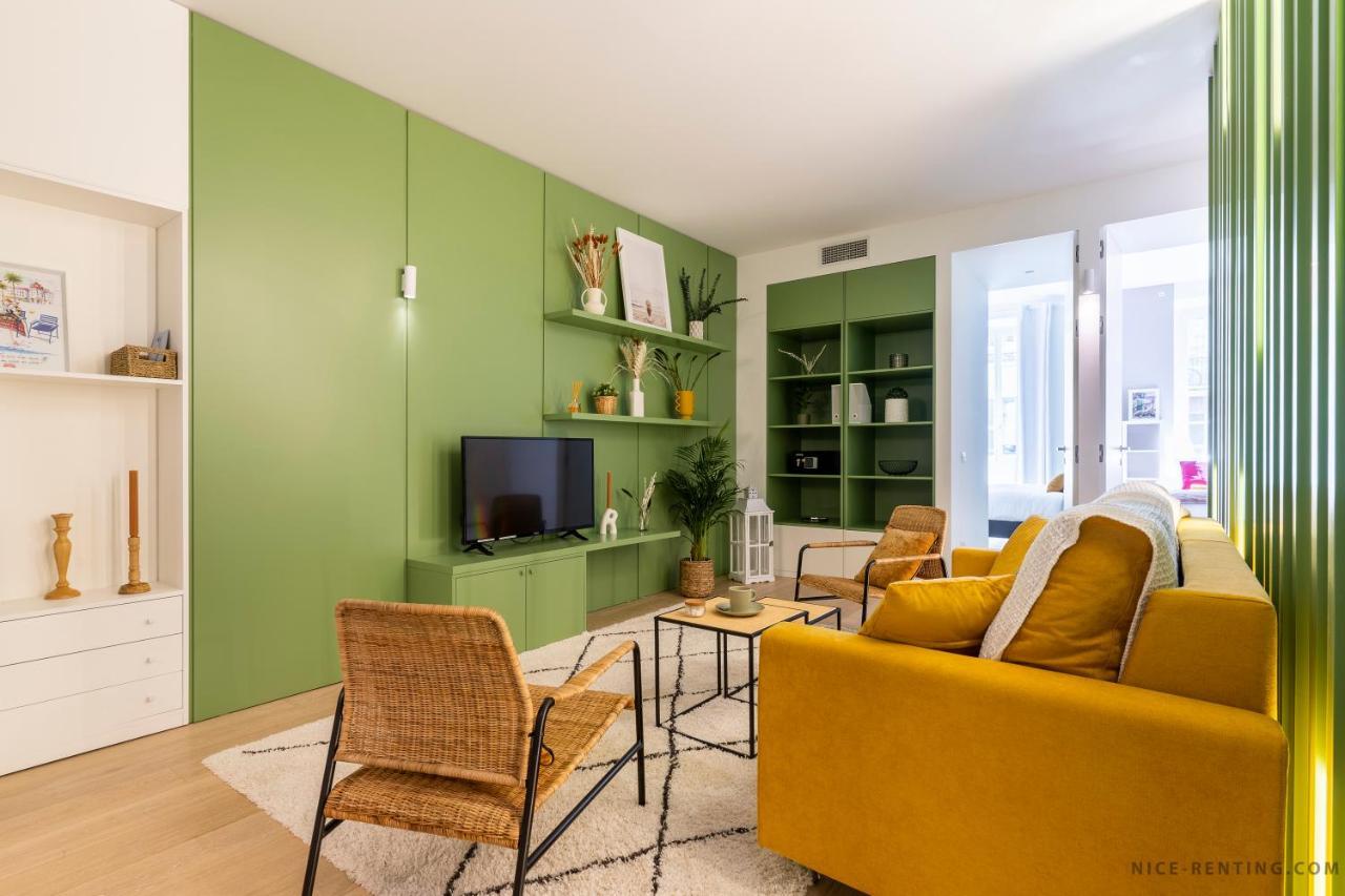 Nice Renting - Bavastro - Luxurious Loft - 2 Bedroom - Ac - Balcony - Trendy Neighborhood Extérieur photo