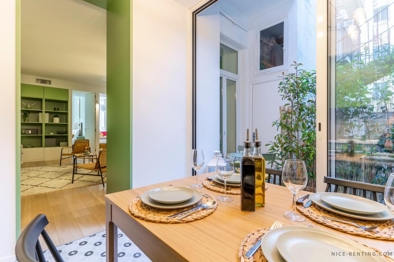Nice Renting - Bavastro - Luxurious Loft - 2 Bedroom - Ac - Balcony - Trendy Neighborhood Extérieur photo
