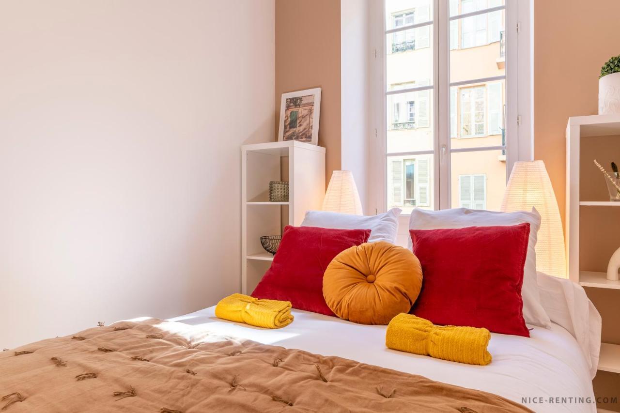 Nice Renting - Bavastro - Luxurious Loft - 2 Bedroom - Ac - Balcony - Trendy Neighborhood Extérieur photo