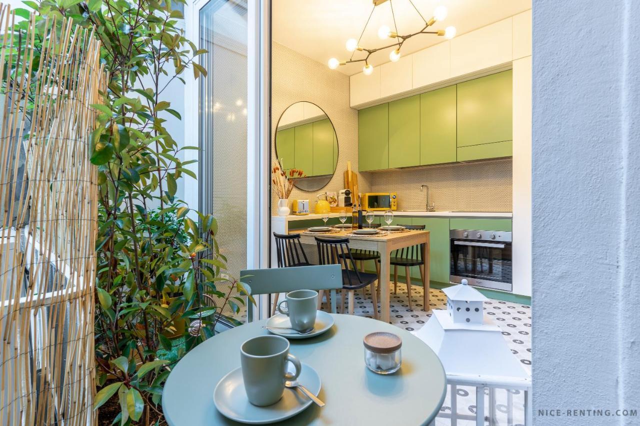 Nice Renting - Bavastro - Luxurious Loft - 2 Bedroom - Ac - Balcony - Trendy Neighborhood Extérieur photo