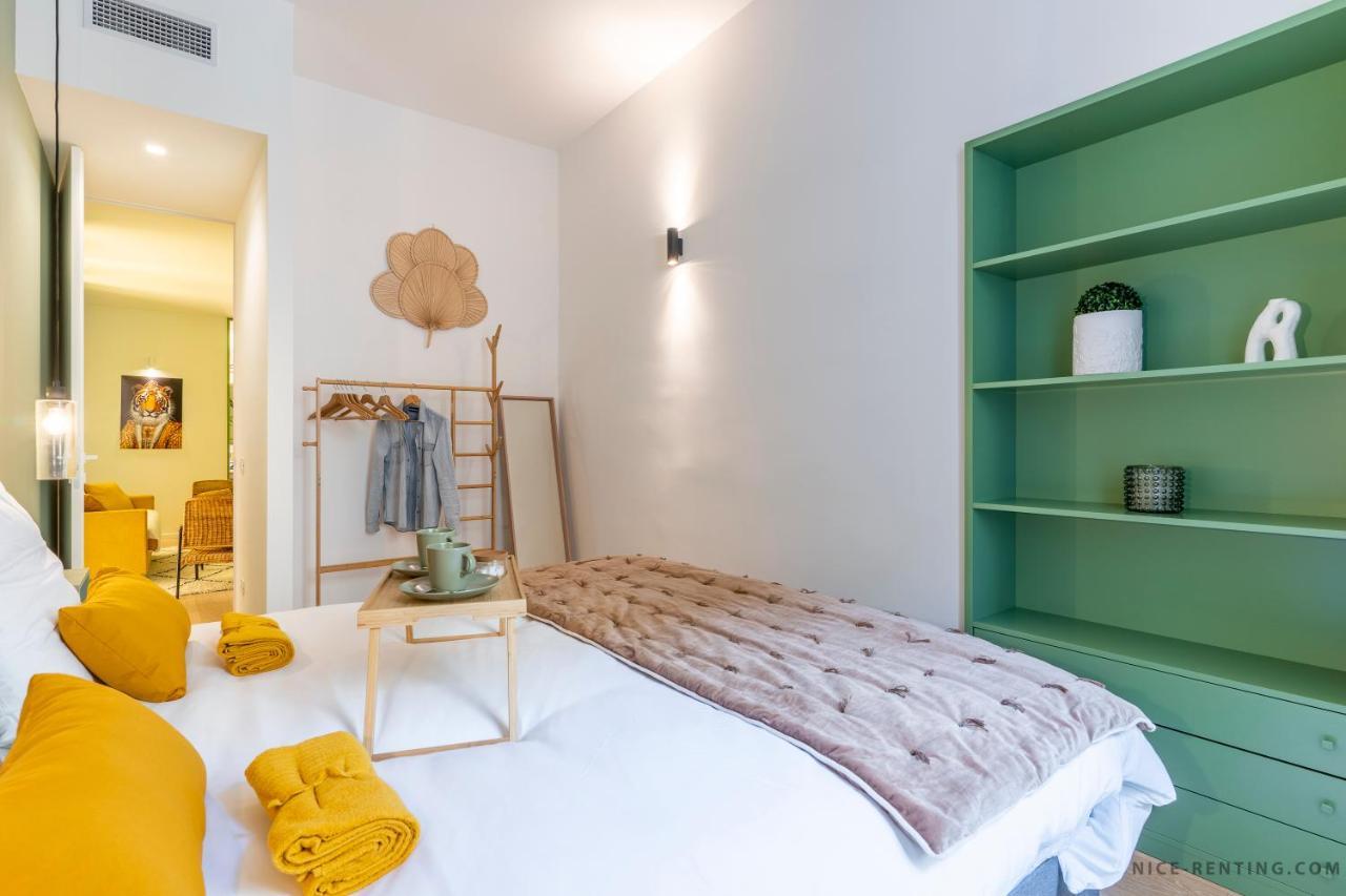 Nice Renting - Bavastro - Luxurious Loft - 2 Bedroom - Ac - Balcony - Trendy Neighborhood Extérieur photo