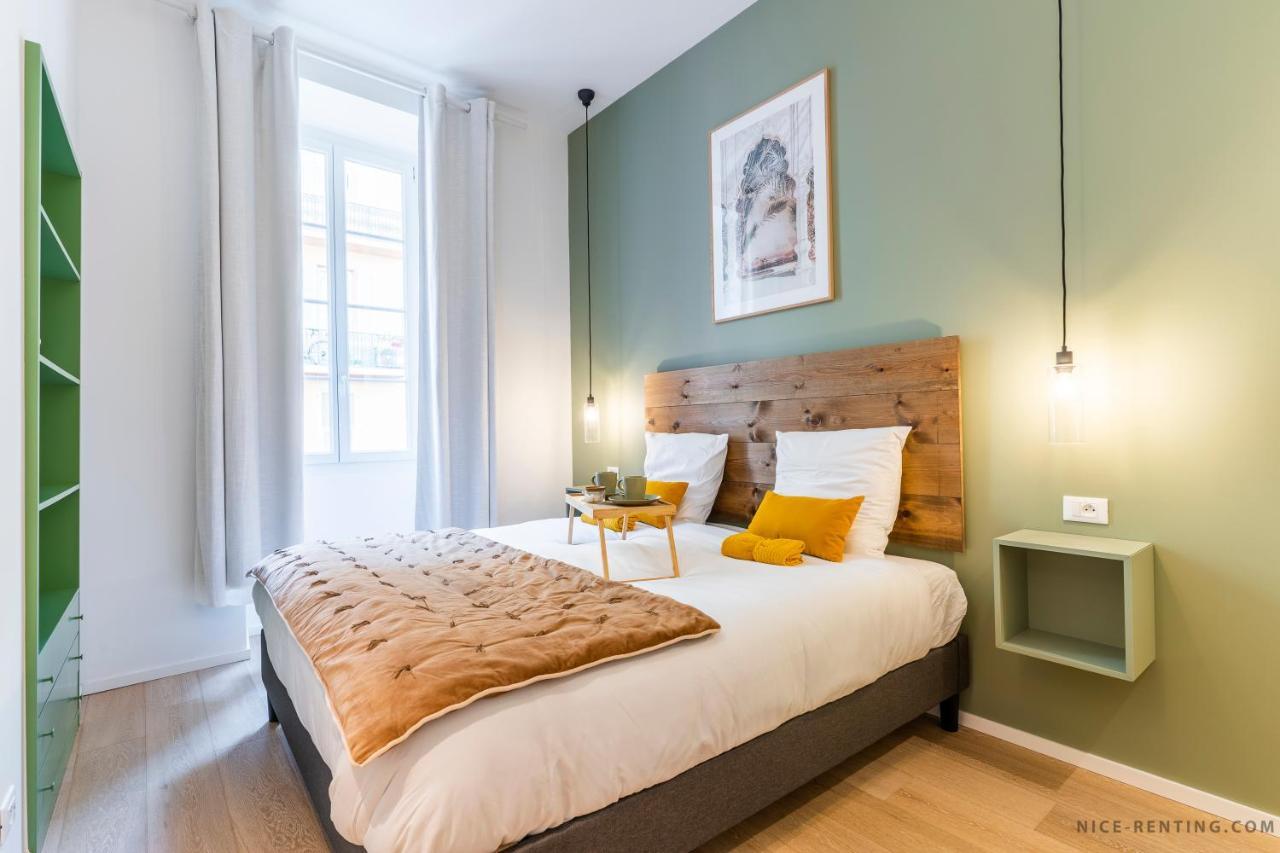 Nice Renting - Bavastro - Luxurious Loft - 2 Bedroom - Ac - Balcony - Trendy Neighborhood Extérieur photo