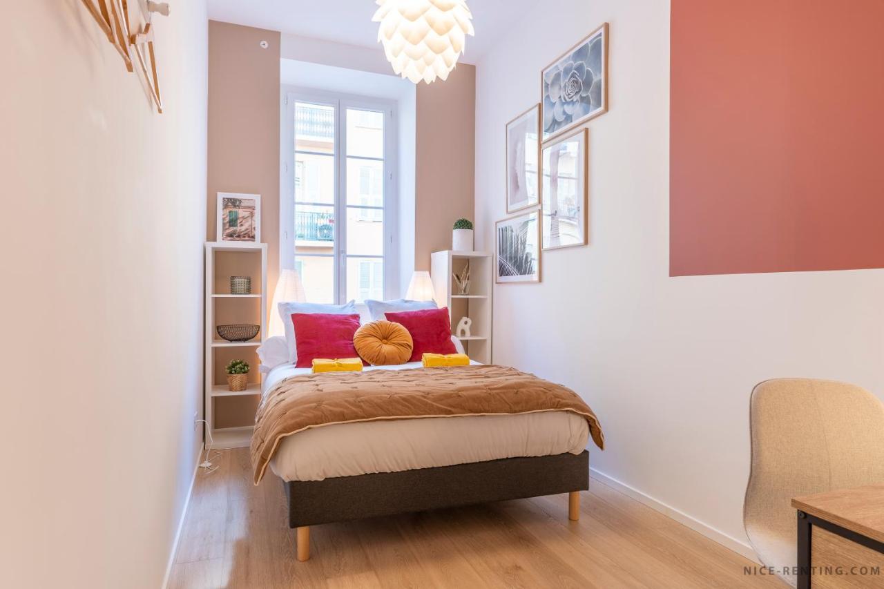Nice Renting - Bavastro - Luxurious Loft - 2 Bedroom - Ac - Balcony - Trendy Neighborhood Extérieur photo
